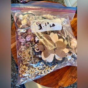 Mixed Jewelry Craft Wearable Lot approx 3.1 lbs